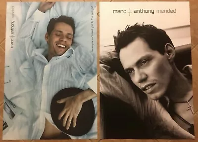 MARC ANTHONY Vintage BIG 24x36 DOUBLE SIDED PROMO POSTER For Mended CD MINT USA • $34.99