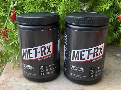 X2  Met-Rx Creatine Monohydrate Powder Unflavored - 400 Gm /14.1 Ounces Each • $38.95