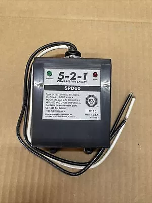 1) New Old Stock! 5-2-1 Compressor Saver SPD60 Surge Protection Device 120V 1Ph • $62.08