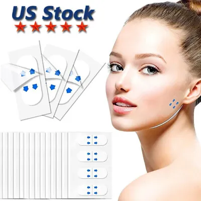 160PC Set Instant Face Neck Eye Lift Face Lift V Tapes Shape Tape Anti Wrinkle • $9.78