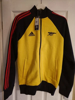 £59.99 • Buy Arsenal Adidas Icon Retro Tracksuit Jacket 2020/21 Size Mens Small S BNWT FQ6925