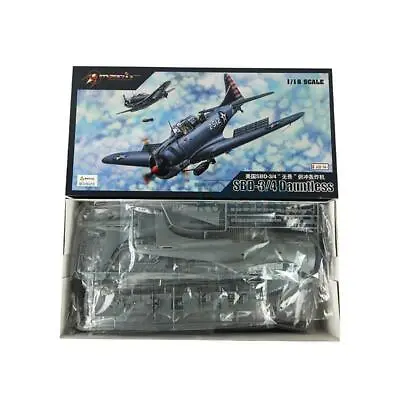 1/18 US Stock 61801 SBD-3/4 Dauntless Dive Bomber Trumpeter Airplane Aircraft  • $148.40