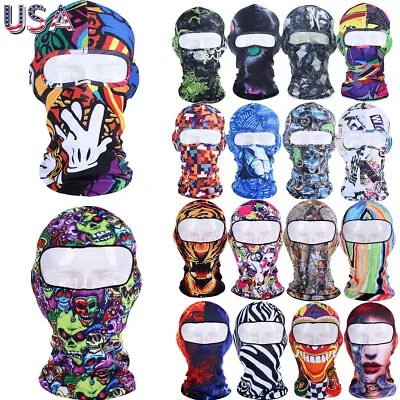 $5.89 • Buy Tactical Balaclava Face Mask UV Protection Ski Motorcycle Sun Hood For Men Women