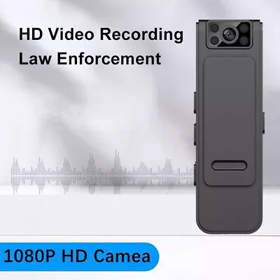 Mini Body Worn Camera Personal Security Safety Body Recorder 1080p HD Recording • $15.63