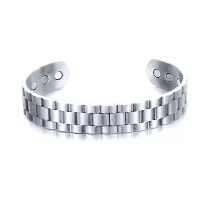 Relief Bracelet For Men Sugar Control Wristband Magnetic Therapy Bracelet • £4.55