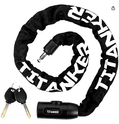 Bike Chain Lock Security Anti-Theft Bike Lock Chain Bicycle Chain Lock B3 • $8.99