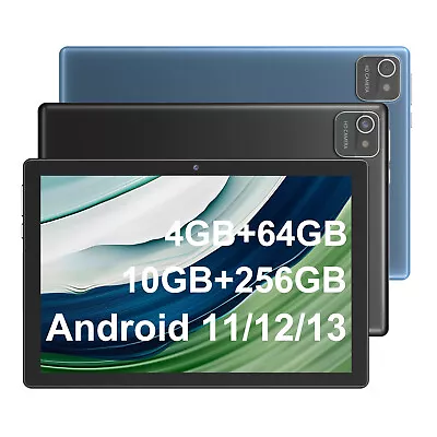 2024 Gaming Tablet Android 13 10GB 64GB 256GB 10 In 1280*800 8-Core 7000mAh PC • £84.69