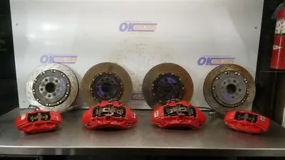 19 Chevy Corvette C7 Z06 J56 Brake Caliper And Rotor Set Front And Rear Red • $2250