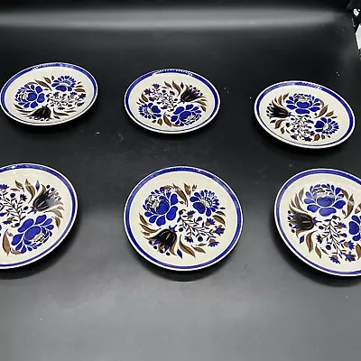 VTG Set Of 6 Royal China Cavalier Ironstone Dessert Plates • $25