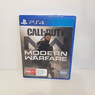 Call Of Duty: Modern Warfare - PS4 **Free Postage** Sony PlayStation 4 • $17.44