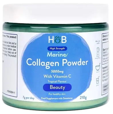 Holland & Barrett Marine Collagen Tropical Flavoured Powder 5000mg • £23.99