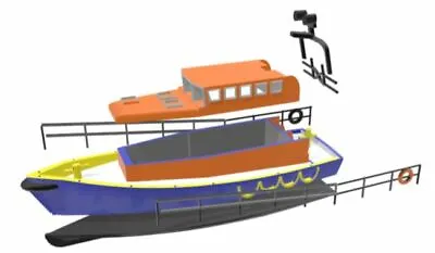 Db020 DragonBadger Exclusive 3d Print Mersey Class Lifeboat Kit 1/72 Model • £25