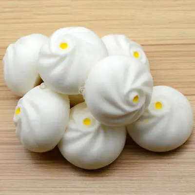$6.03 • Buy 5pcs PU Soft Slow Rising Buns Squishies Anti Stress Mini Toy Bun Squishy Ball
