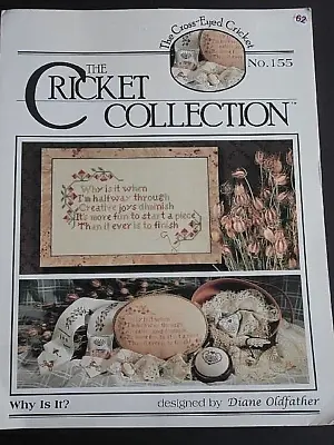 Cricket Collection Cross Stitch Chart No 155 Why Is It? Sampler • £6.99