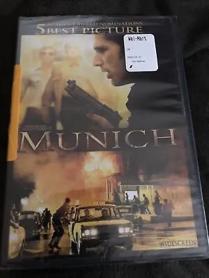 $5.30 • Buy Munich DVD Israeli Trackdown Of 1972 Olympic Terrorists NEW Sealed