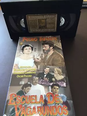 Escuela De Vagabundos VHS Pedro Infante Miroslava Fernando Casanova Oro Mex • $12