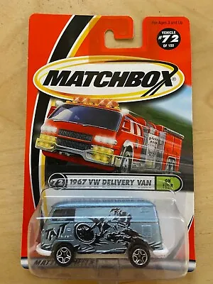 Matchbox On Tour 1967 VW Delivery Van 2000 #72 NIB • $10