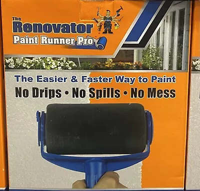 Genuine The Renovator Paint Runner Pro - As Seen On TV - No More Mess Paint • $49.95
