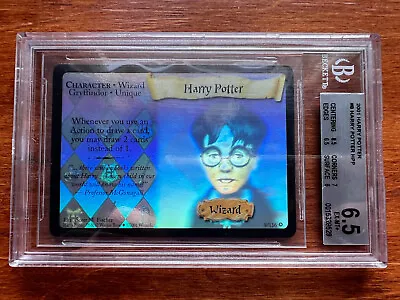 Harry Potter TCG/CCG WOTC -- GRADED 6.5 ++ BGS -- Holo Rare 8/116 Base Set Foil • $90