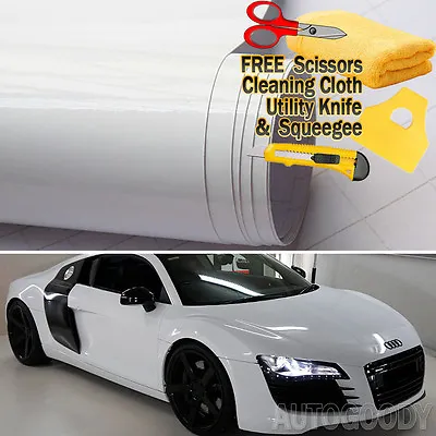 Premium High Gloss Vinyl Film Car Wrap Sticker Decal DIY Bubble Free Air Release • $263.04