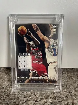 Michael Jordan Game Used Patch Jersey Fusion Card • $59.99