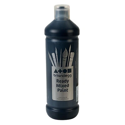Brian Clegg Ready-mix Paint 600ml - Black • £1.86