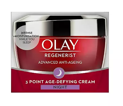 Olay Regenerist Advanced 3 Point Age Defying Moisturiser Night Cream 50ml • £14.95