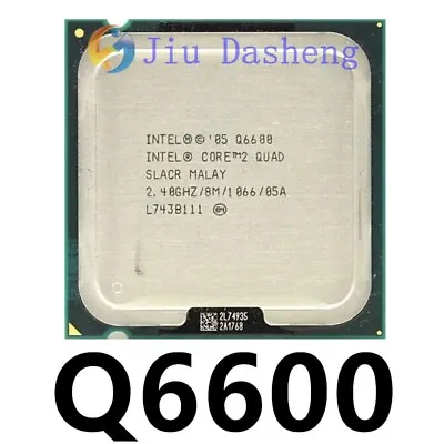 Intel Core 2 Quad Q6600 CPU SLACR 2.4GHz Quad Core 8M 1066MHz LGA775 Processor • $6