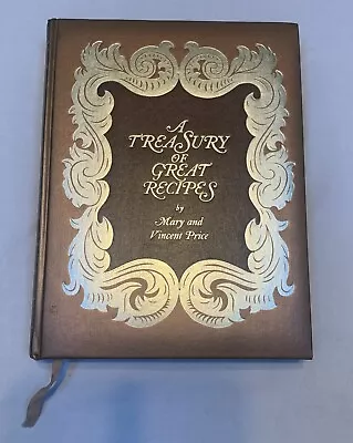 A Treasury Of Great Recipes | Mary & Vincent Price | 1977 • Hardcover • $35