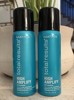 2x Matrix Total Results High Amplify Dry Shampoo 1.3oz 57.5ml/39g Travel Size • $9.97