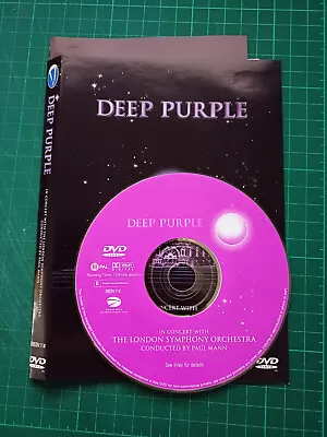 Deep Purple In Concert With The London Symphony Orchestra - DVD - Discs & Sleeve • £1.80