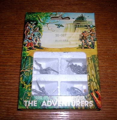$40 • Buy Ral Partha Adventurers Mini Rangers New Sealed 98-007 AD&D Dungeons & Dragons