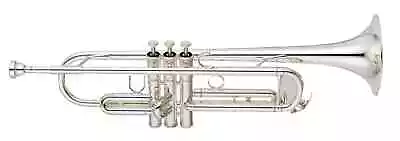 Brand New - YAMAHA TRUMPET - YTR 6335S In SILVER PLATE - SHIPS FREE WORLDWIDE • £1933.94