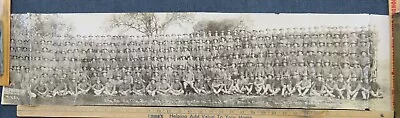 Antique WW1 Military Panoramic Photo • $84