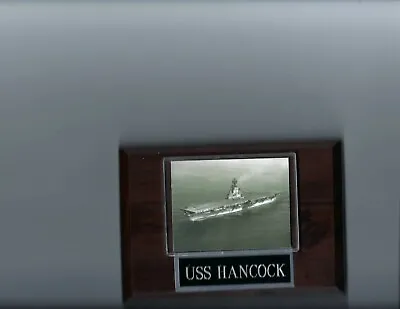 Uss Hancock Plaque Cva-19 Navy Us Usa Military Aircraft Carrier Ship • $4.99