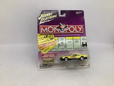 Johnny Lightning Monopoly '75 Mustang Cobra II Racer With Gold Token Diecast • $9.99