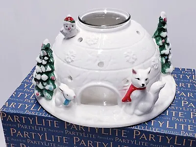 Big Party Lite Fun Igloo Votive Candle Fox Owl Rabbit Glitter 😍 P92889 • £53.03