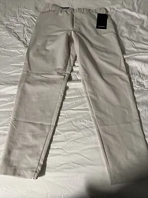 Lululemon Men's Medium New Venture Trouser *Pique Pants BONE NWT MSRP $148 • $24.50