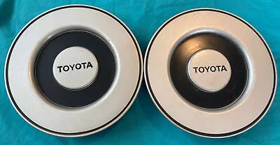 Toyota FX MR2 Tercel Paseo Vintage Rim Hubcaps Wheel CENTER CAPS Covers Original • $50