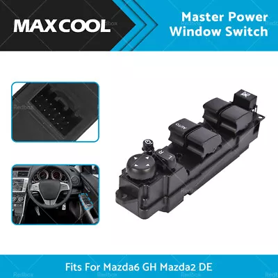 For Mazda 6 GH Mazda 2 DE 2008-2012 1X Front Right Master Power Window Switch • $52