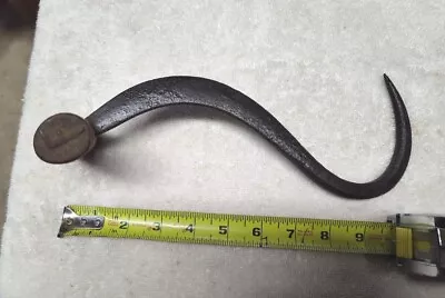 Vintage Hay/Meat Pull Hook With Wooden Handle • $10