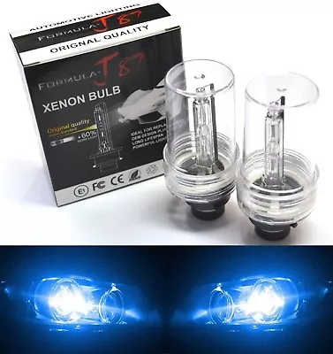 Xenon HID D2S Two Bulbs Headlight 10000K Blue Bi-Xenon Replacement Upgrade Show • $20.90