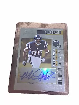 2006 Playoff Contenders Malcom Floyd #101 Rookie Auto RC • $15