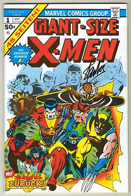 Giant-Size X-Men #1 Stan Lee Signed! *GERMAN EDITION* Marvel 1999 1st App. • $449
