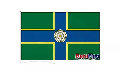 NORTH RIDING OF YORKSHIRE 90cm X 60cm FLAG DURAFLAG Hard Wearing Rope & Toggle • £25.24