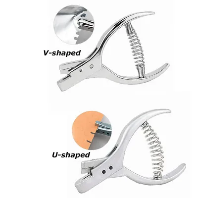 U/V-shaped Notch Punching Pliers Notch Punch Tailor Designer Maker Tool  • $19.86