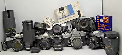 Large Lot Of 6 Minolta Film Cameras • $0.99