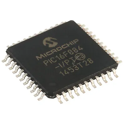 Microchip PIC16F884-I/PT Microcontroller 8-bit TQFP44 • £6.89