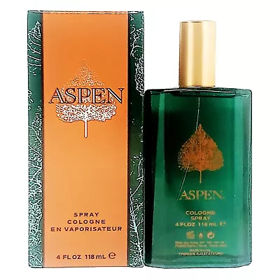 Coty Aspen Men's Eau De Toilette 4.0oz - Crisp Mountain Air Scent Spray • $11.99