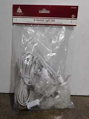 C7 6 Socket Light Cord Set For Dept 56 Lemax Christmas Village Buildings  • $21.49